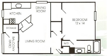 1 Bedroom - The Woods at Windrose Creek