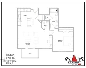 Building Photo - Very Large/Spacious 1-Bedroom/1.5-Bath, unit 104