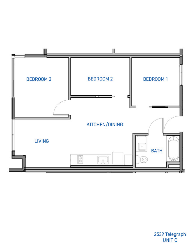 Floorplan - Panoramic Berkeley