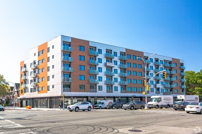 Front of building - 6298 Woodhaven Blvd