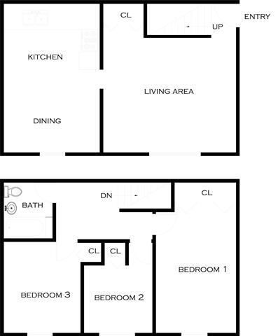 Floorplan - Fox View I, II