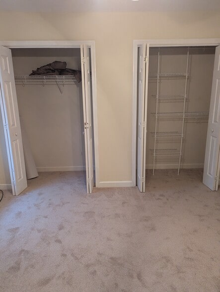 Double closets in BR1 - 322 Woodburn Creek Rd