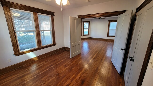 front bedroom looking into living room - 57 Oxford St