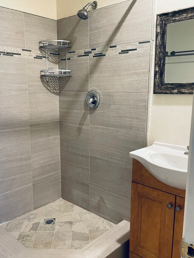 master ensuite shower - 617 S Shelton St