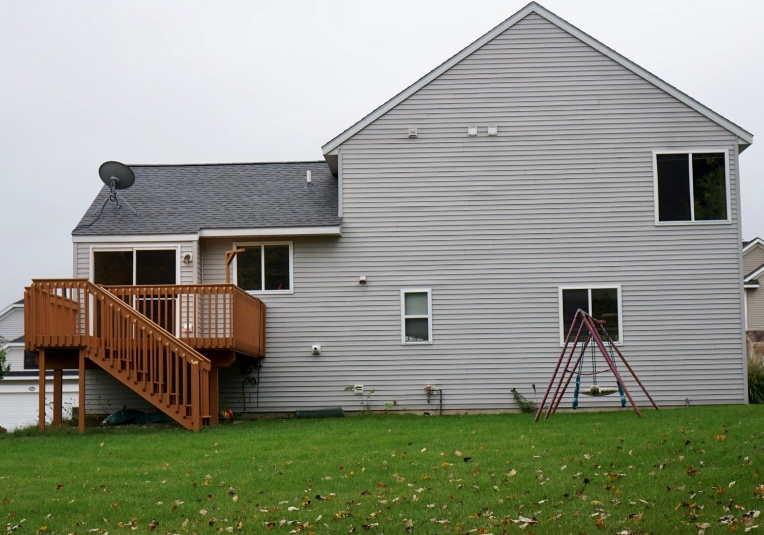 View from back - 3843 West De Blaay Ct SE