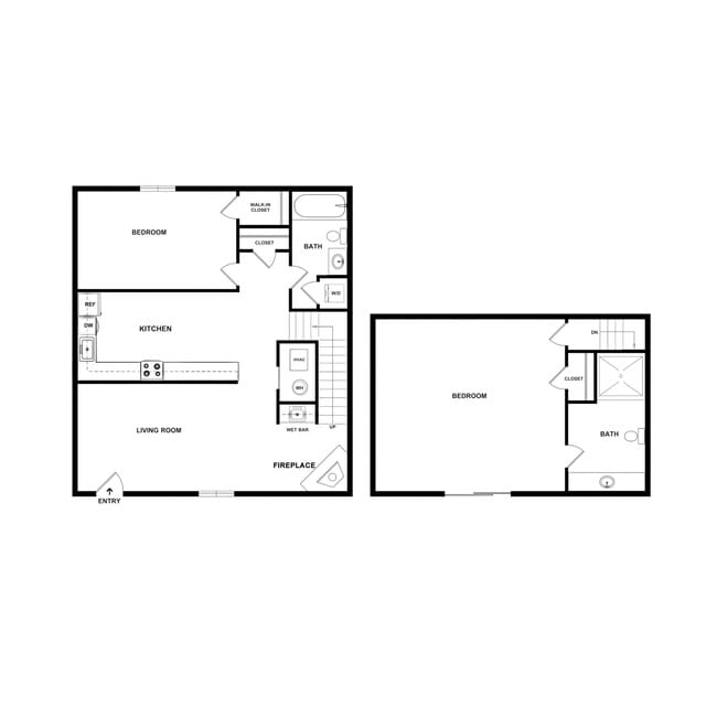 Floorplan - Silver Falls Townhomes