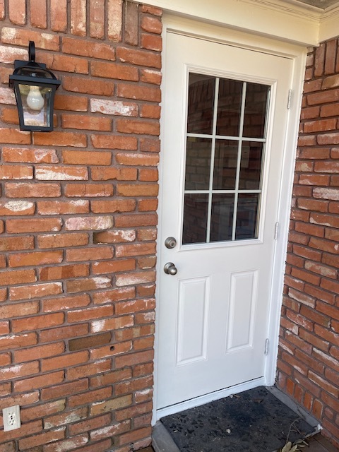 rear door entrance - 3706 Murworth Dr