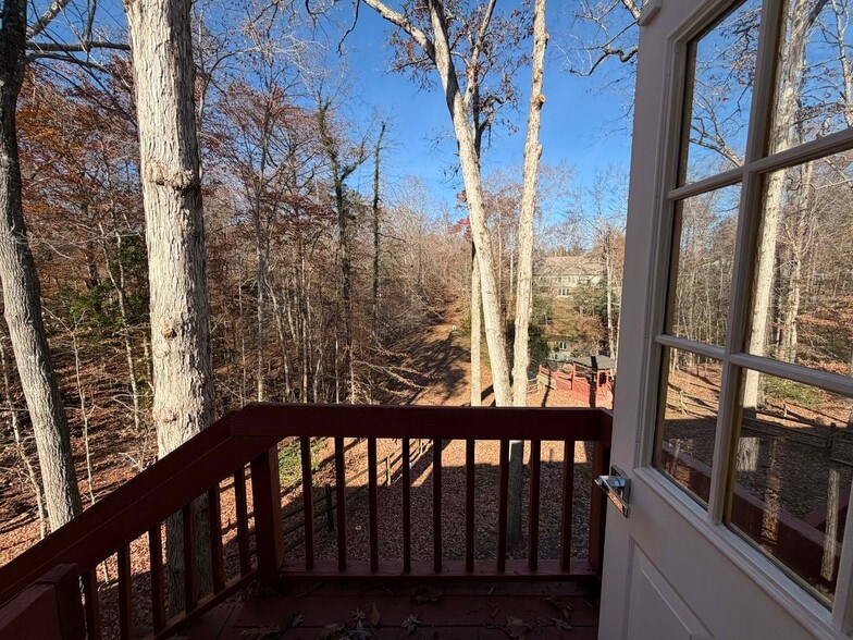 Rear view of woods - 2721 Linden Ln