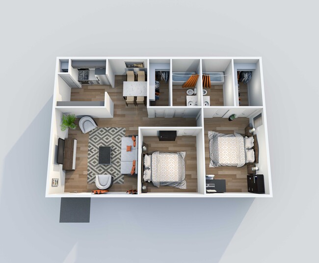 Floorplan - Villa Nueva Apartments