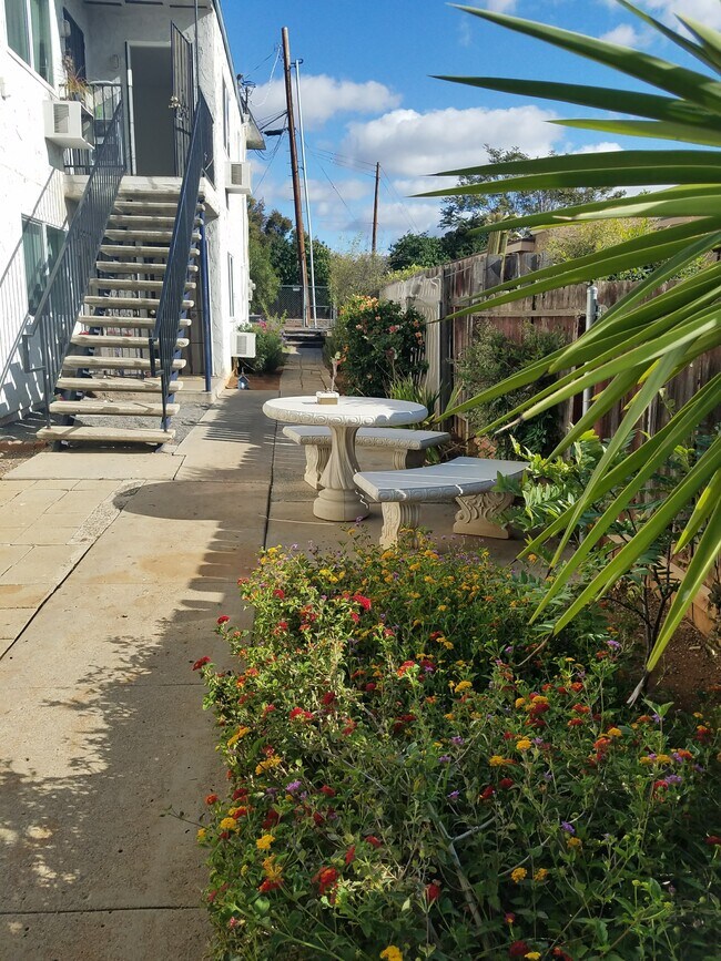 Entrance secured yard - 12608 Julian Ave