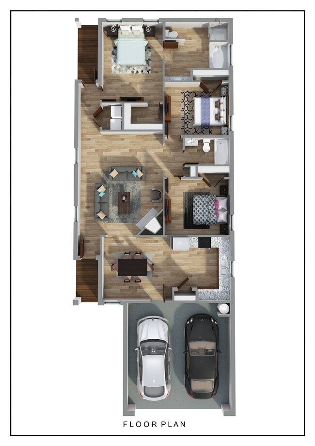 Floorplan - The Village at Hickory Street