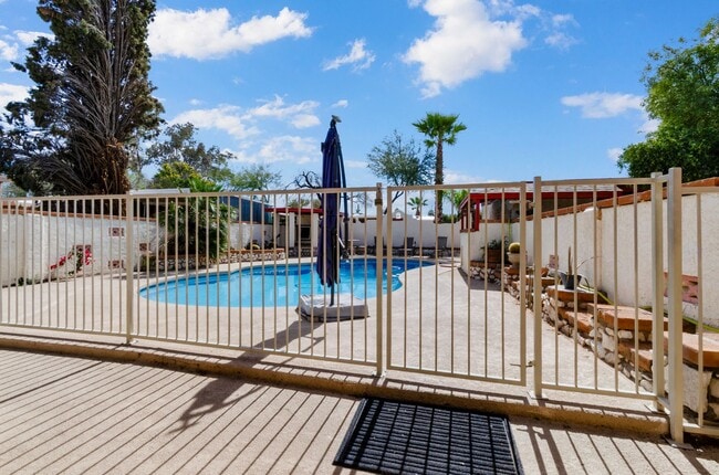 Building Photo - Available March 1, 2026. Updated 2 Bedroom 1.5 Bath Duplex with private dedicated pool.