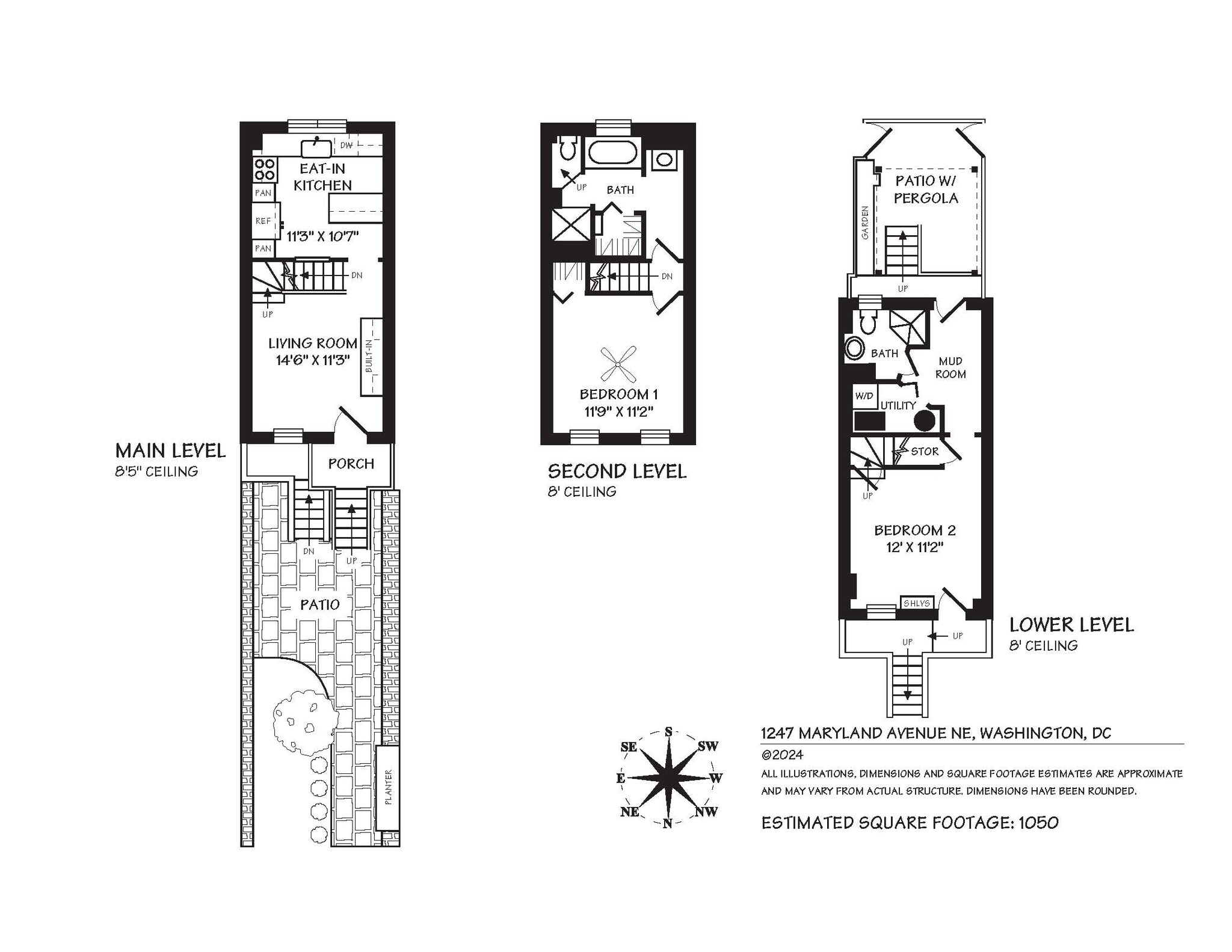 Floorplan - 1247 Maryland Ave NE