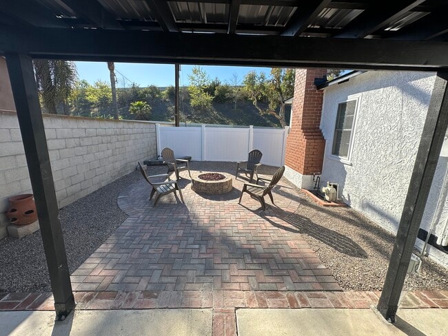 Patio with Firepit - 5112 W 123rd Pl