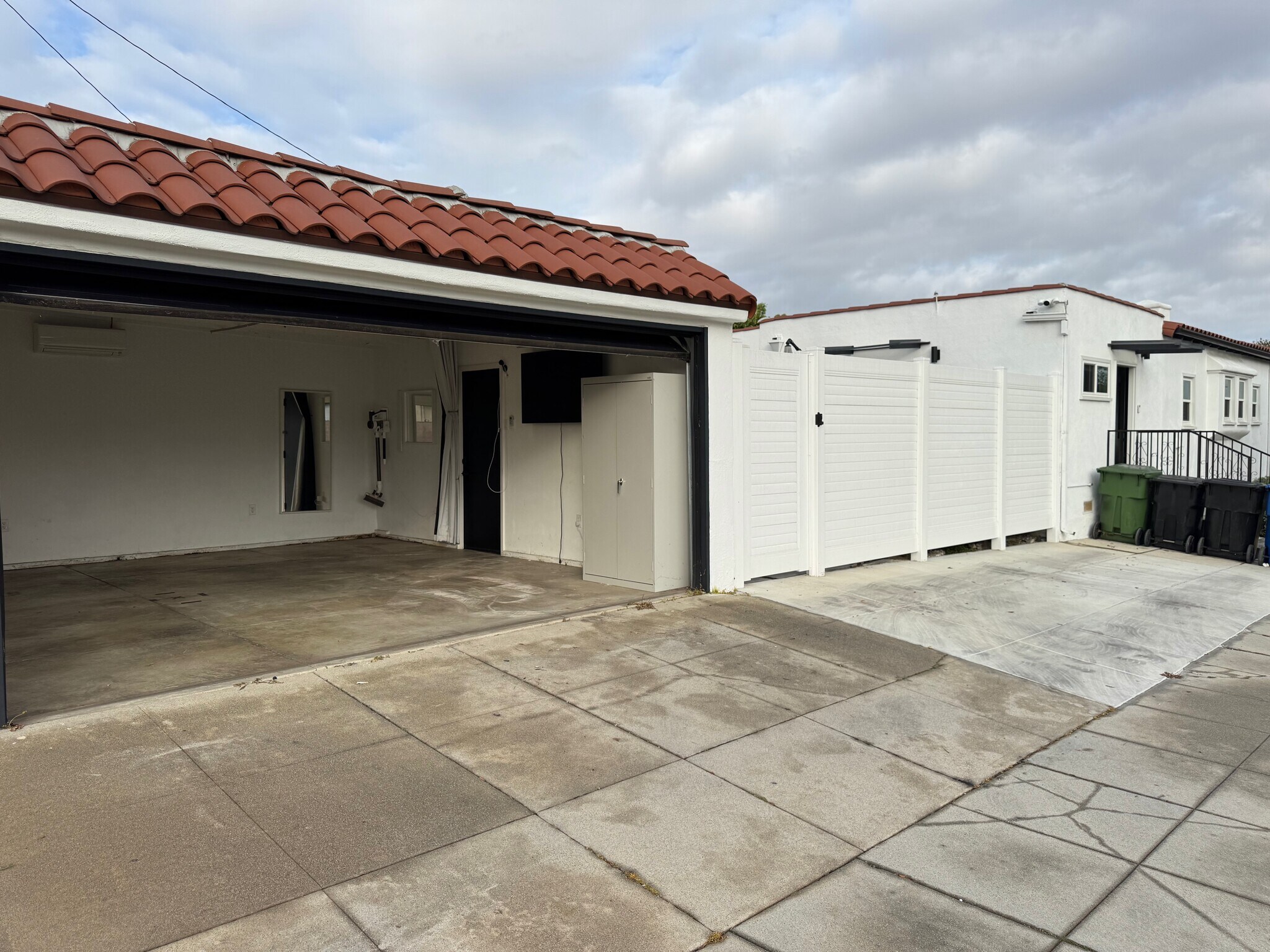 Side of house and garage - 3100 W 78th St