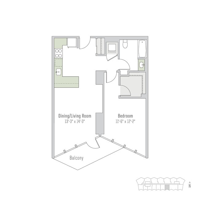 Floorplan - City Hyde Park