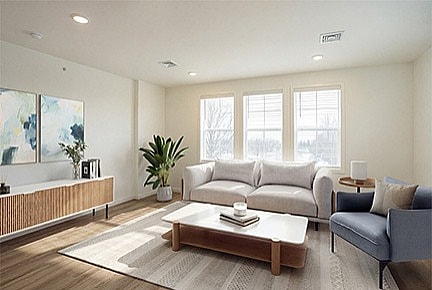 New Construction Living Area - Dublin Village