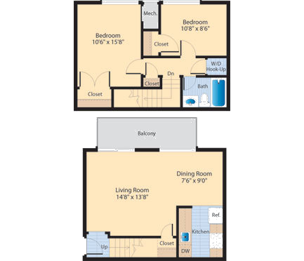 Floorplan - The Fields of Alexandria