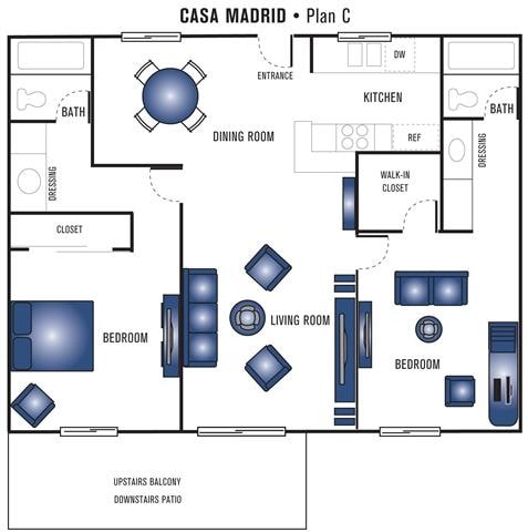 Floorplan - Casa Madrid