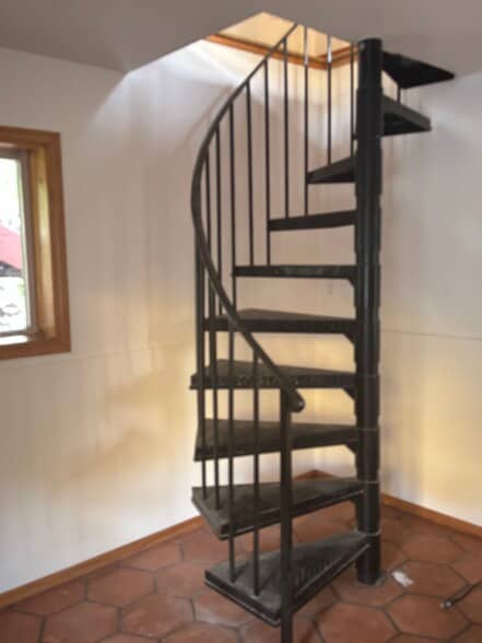 Spiral Staircase - 1734 Topanga Skyline Dr