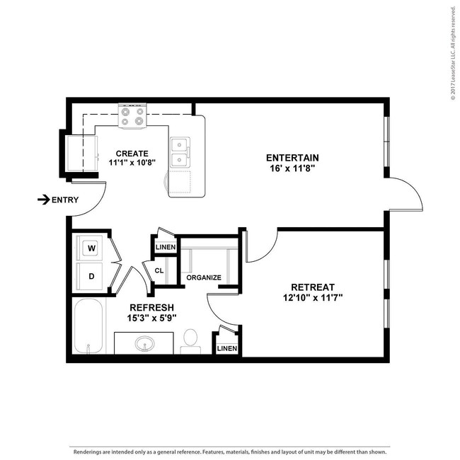 Floorplan - Cortland Oak Lawn