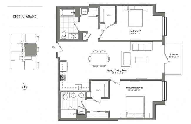 Floorplan - Edge Lofts
