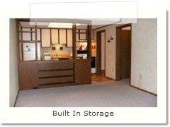 Built-In Storage - Whispering Pines