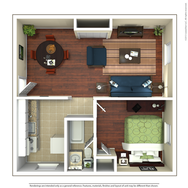 Floorplan - Edison Apartments