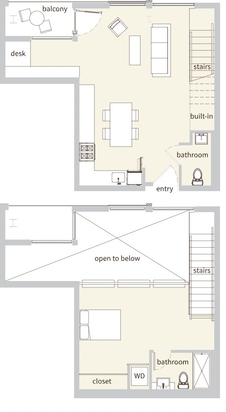 Floorplan - The Lofts at 325 Westlake