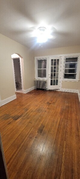 Living Room w/enclosed porch - 155 Akron St