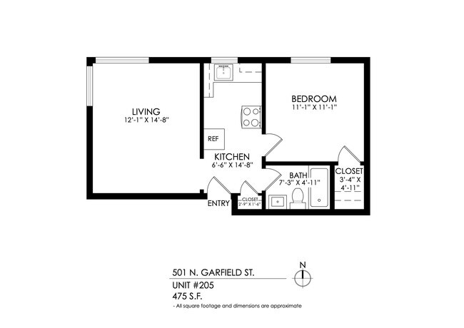 Floorplan - 475-501 Garfield