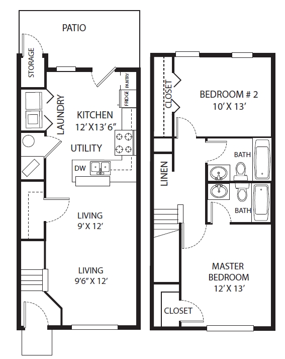 2BR/2BA - Heather Lane