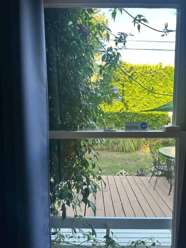 bedroom window - 618 N La Jolla Ave