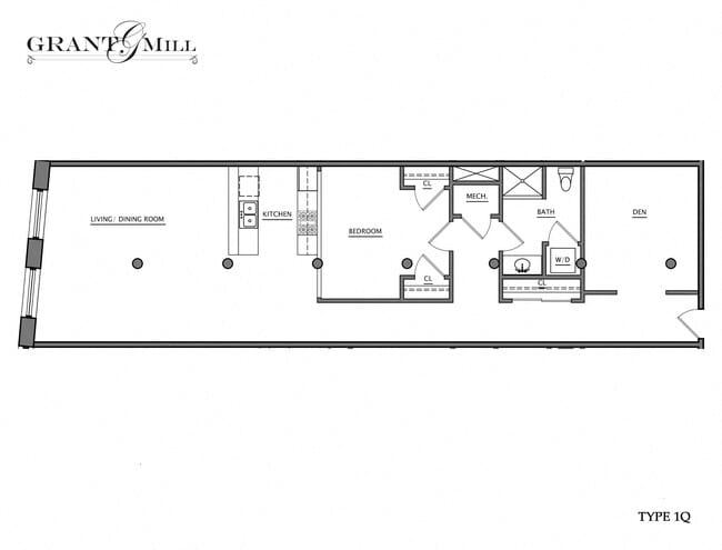 Floorplan - Grant Mill