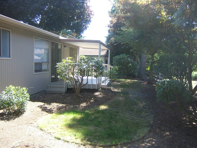 Back deck and yard - 12839 NE 144th Way