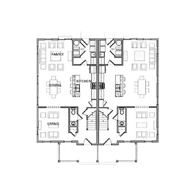 Floorplan - Riverview Village Townhomes