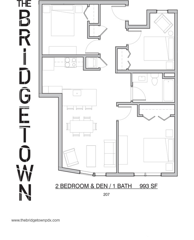 Floorplan - The Bridgetown