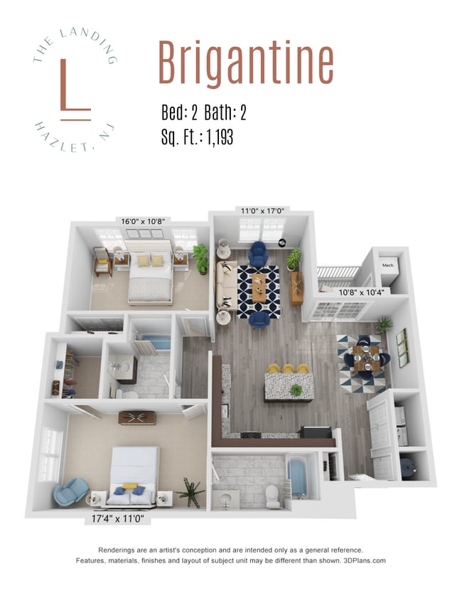 Floorplan - The Landing