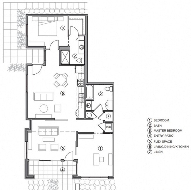 Floorplan - Residences on Farmer
