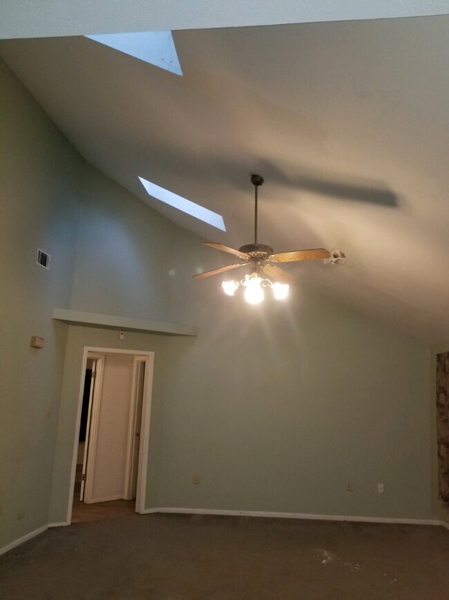 Family Room with Vaulted Ceiling and Fireplace - 3216 Summerchase Cir