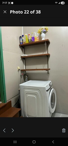 laundry room /washer - 116 Cardinal Dr