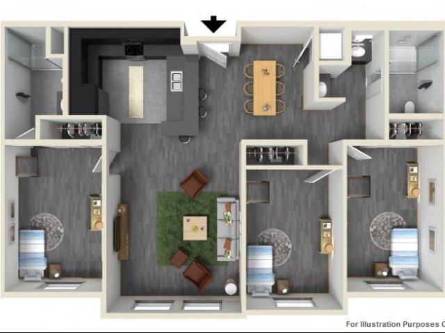 Floorplan - 940 North