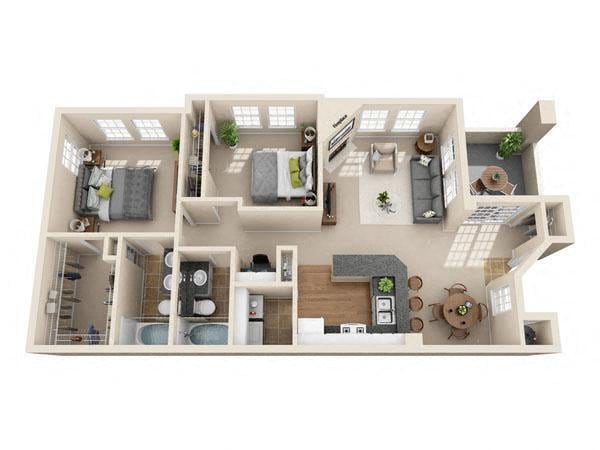 Floorplan - The Resort at University Park