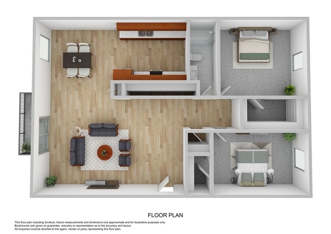 Floorplan - Covington Square Apartments