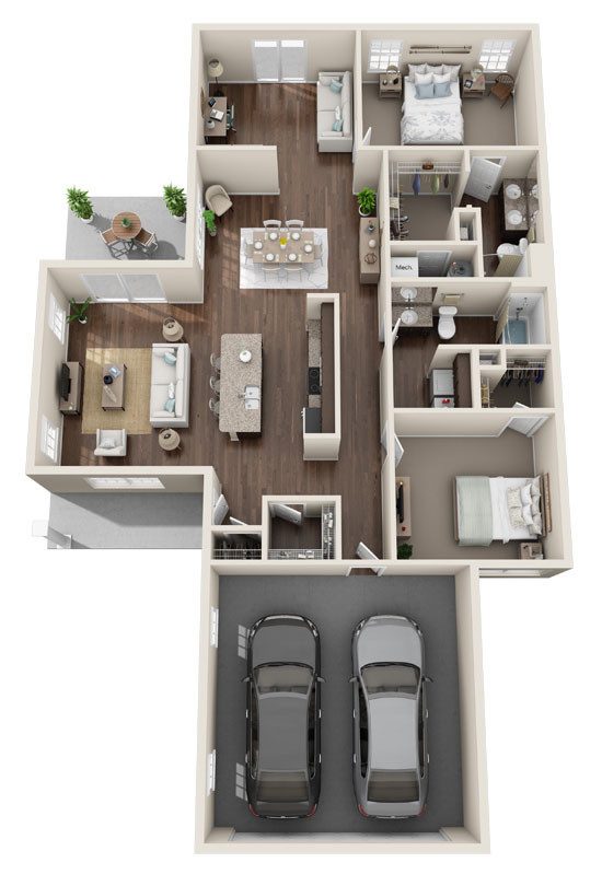 Floorplan - Redwood Canal Winchester