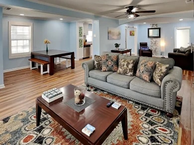 Living Room - 411 Monroe Ave