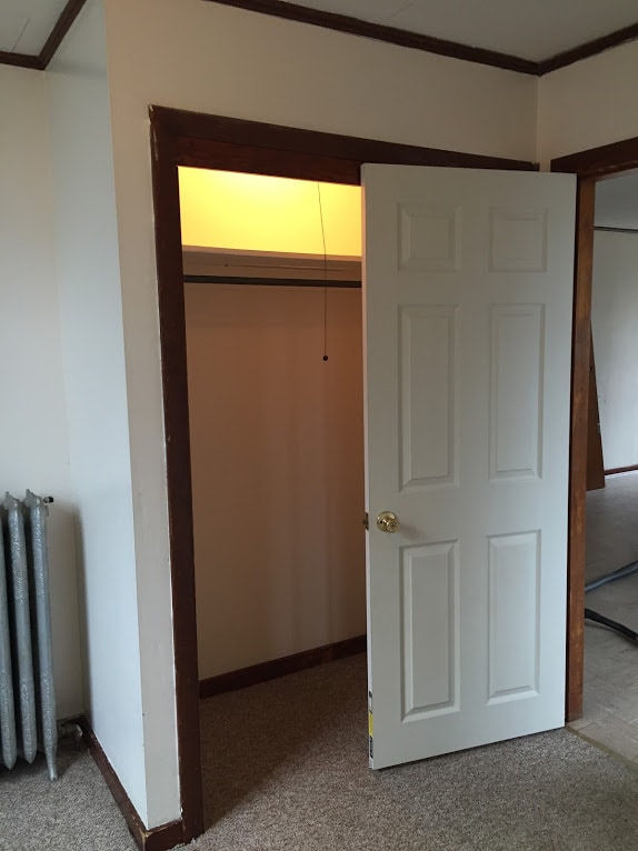 View of Bedroom #1 large closet. - 16 Obrien Ave