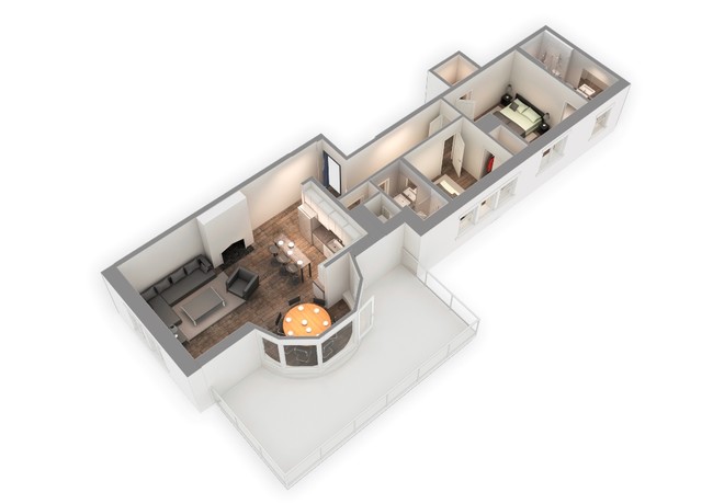 Floorplan - Park Heights by the Lake Apartments