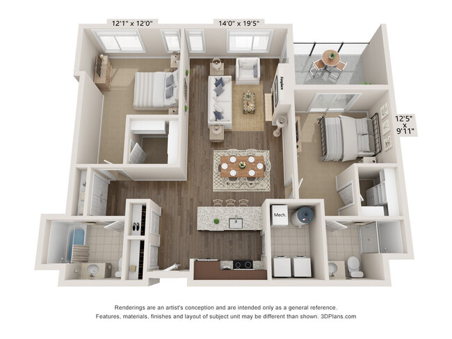 Floorplan - 2 WEST