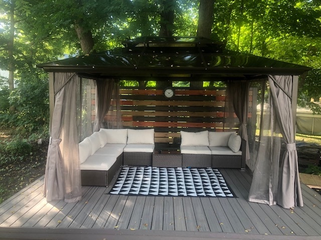 Same Deck with canopy and bug screen - 1912 /1914 Remington Rd